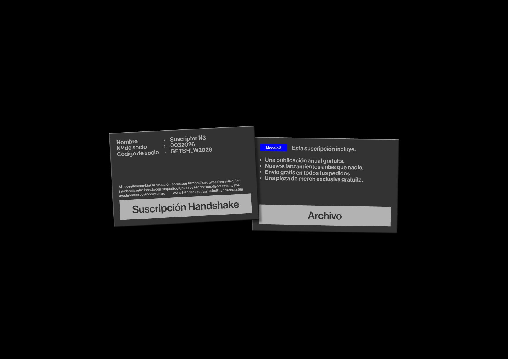 Suscripción: Archivo