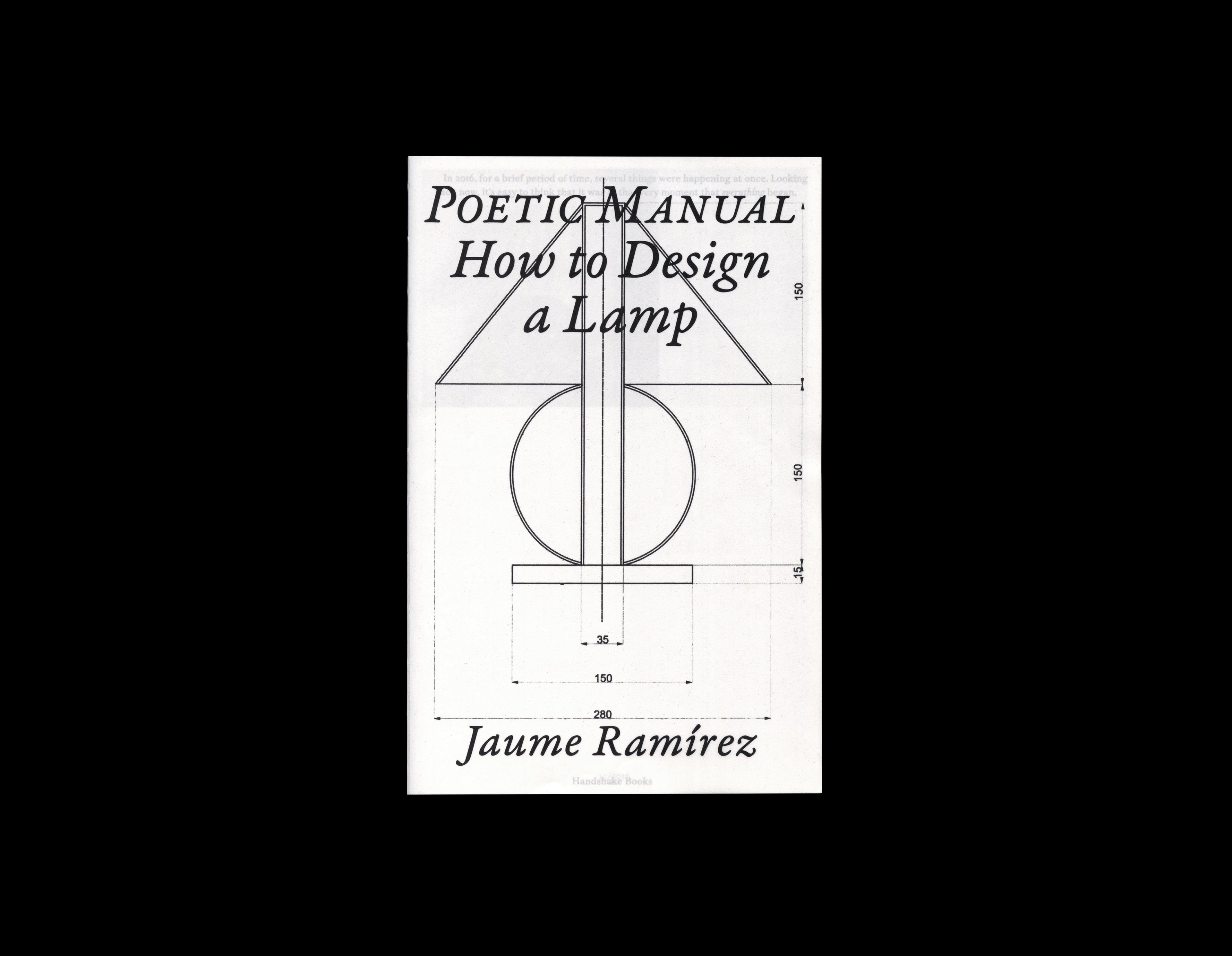 Poetic Manual: How to Design a Lamp