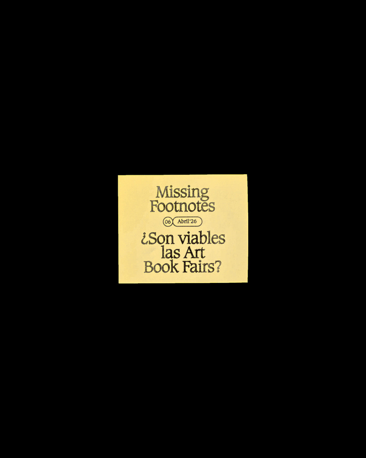 Missing Footnotes 06