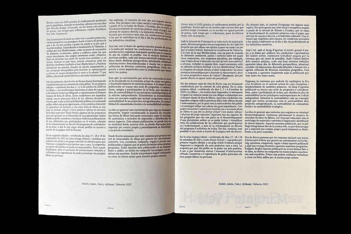 Notas sobre la edición sostenible